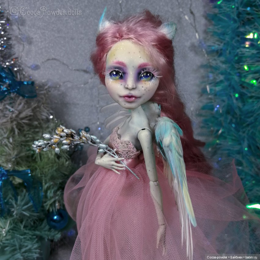 С Наступающим — ООАК Monster High и Ever After High: репейнт (фото 4)