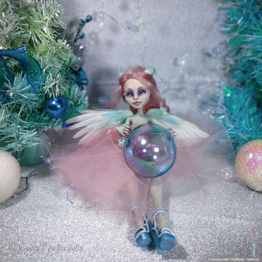 С Наступающим — ООАК Monster High и Ever After High: репейнт