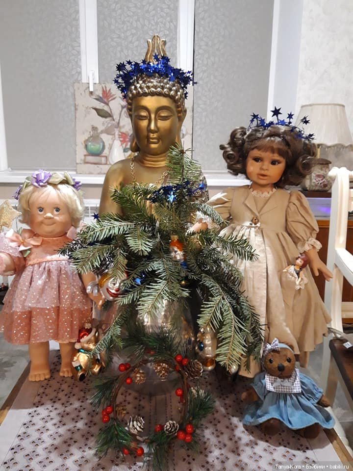 Как мои куклы встречали Новый год (фото 7)