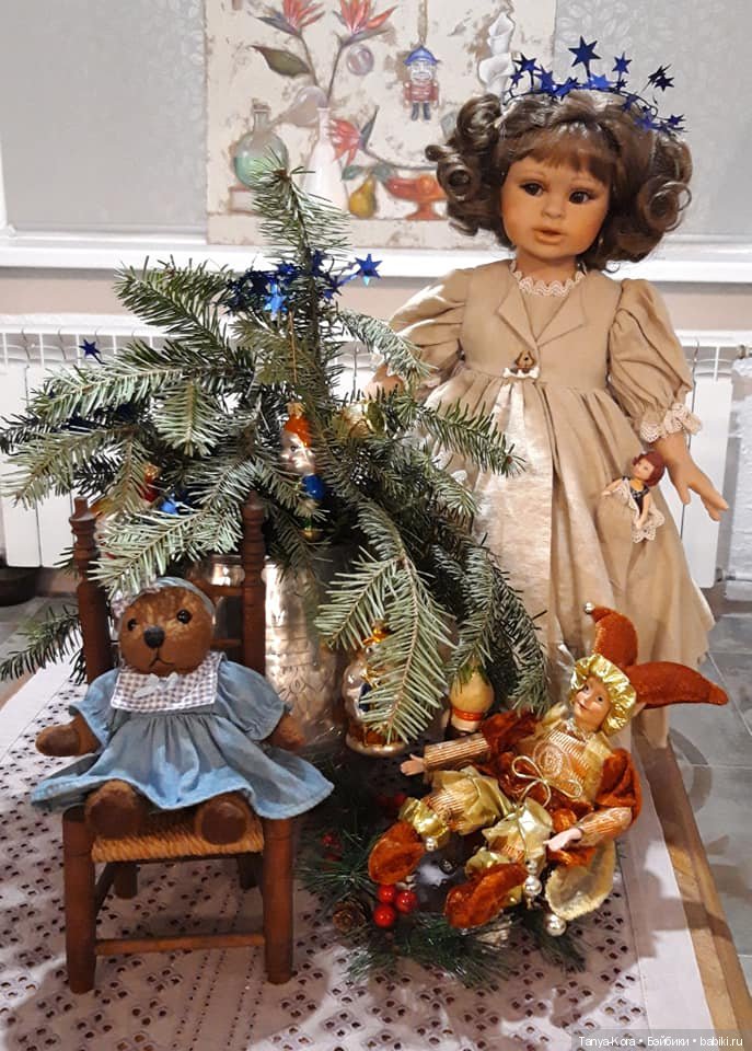 Как мои куклы встречали Новый год (фото 2)