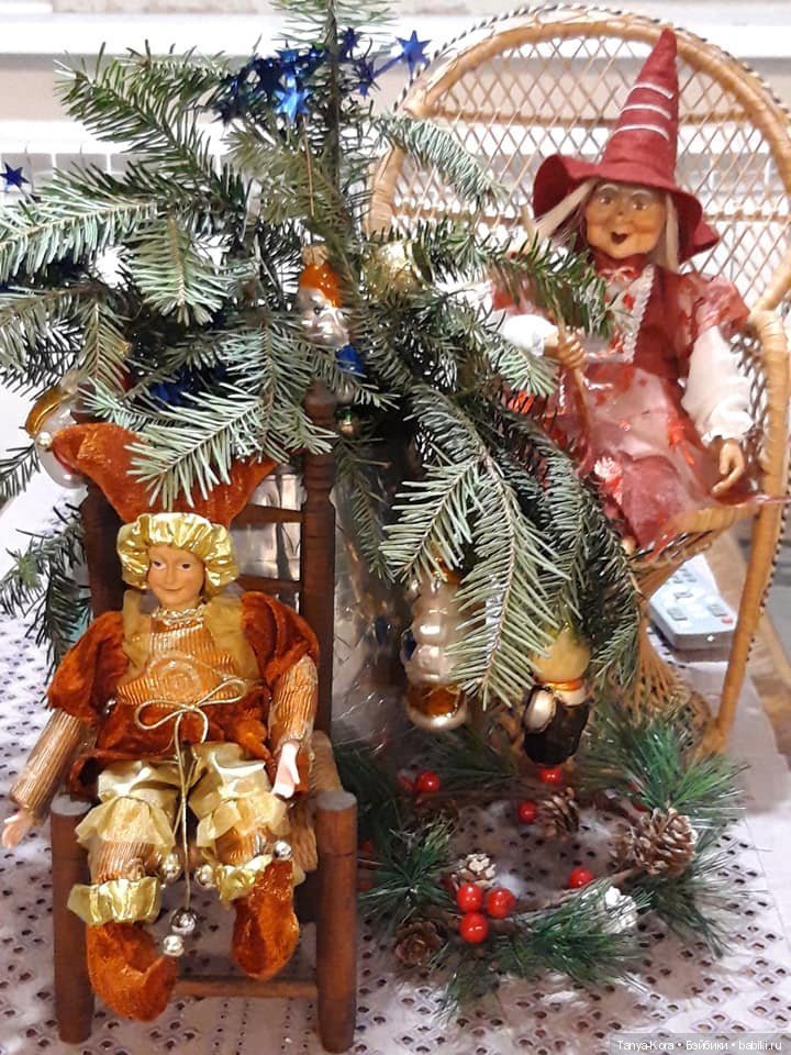 Как мои куклы встречали Новый год (фото 3)