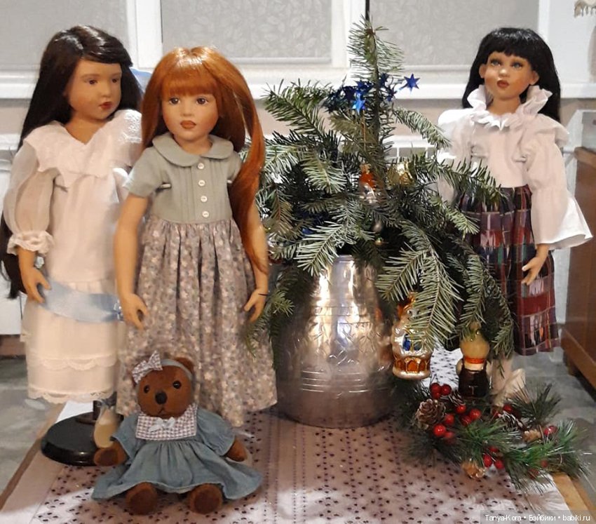 Как мои куклы встречали Новый год (фото 4)