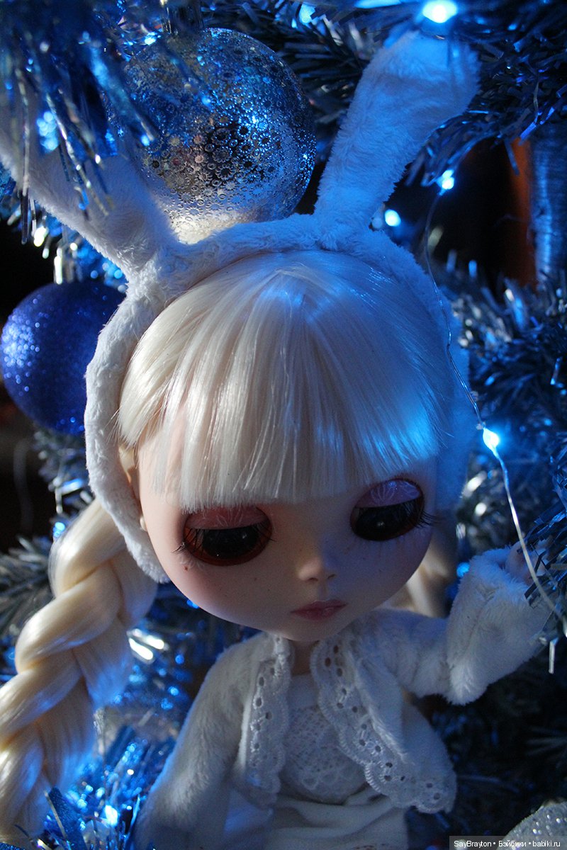 Новогодняя зайка — Разные шарнирные куклы (не БЖД): редкие (фото 3)