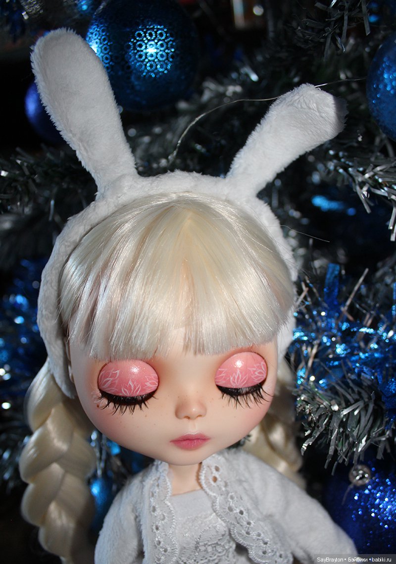 Новогодняя зайка — Разные шарнирные куклы (не БЖД): редкие (фото 2)