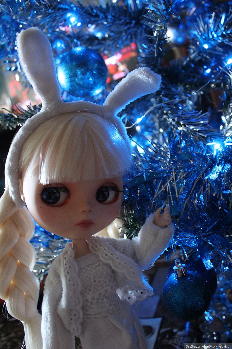 Новогодняя зайка — Разные шарнирные куклы (не БЖД): редкие (фото 4)