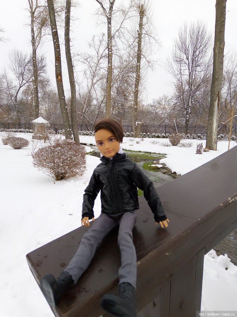 Прогулка с Хантером (ЭАХ) в парке