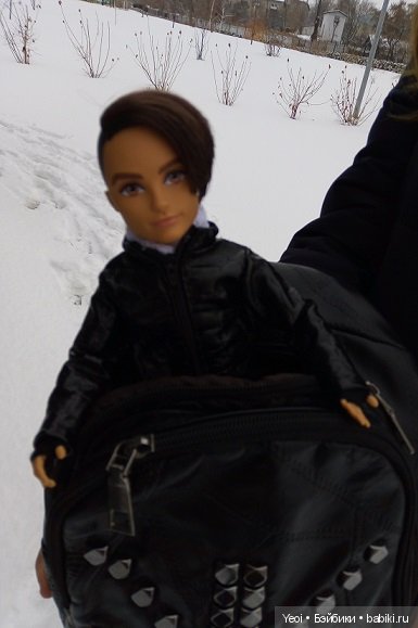 Прогулка с Хантером (ЭАХ) в парке