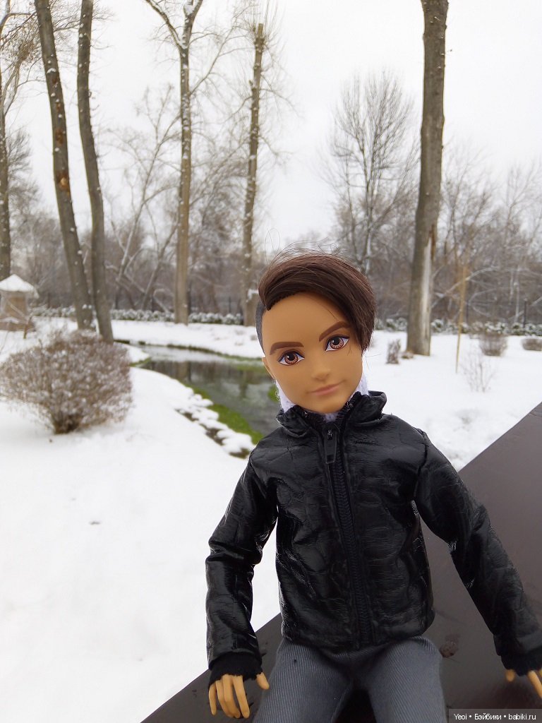 Прогулка с Хантером (ЭАХ) в парке