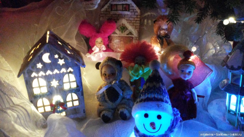 Салон красоты для старой куклы. Часть №4 - Новогодняя