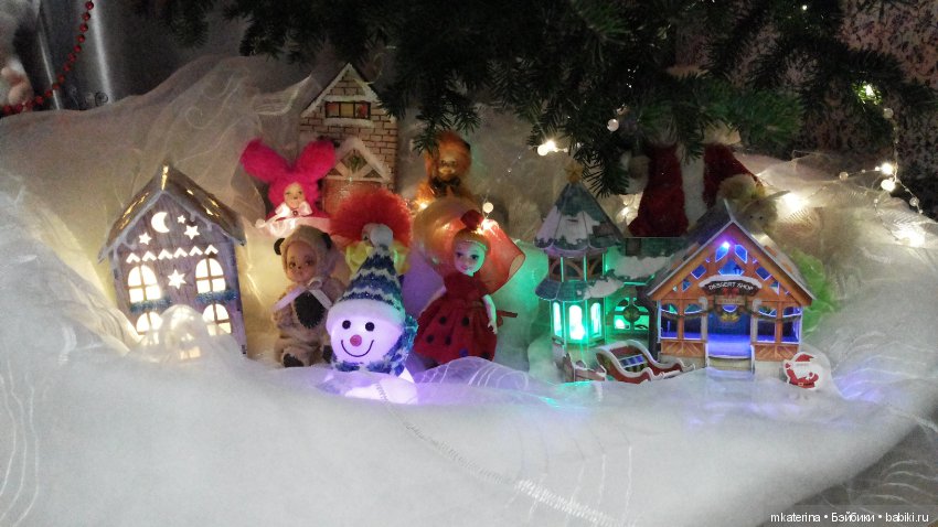 Салон красоты для старой куклы. Часть №4 - Новогодняя