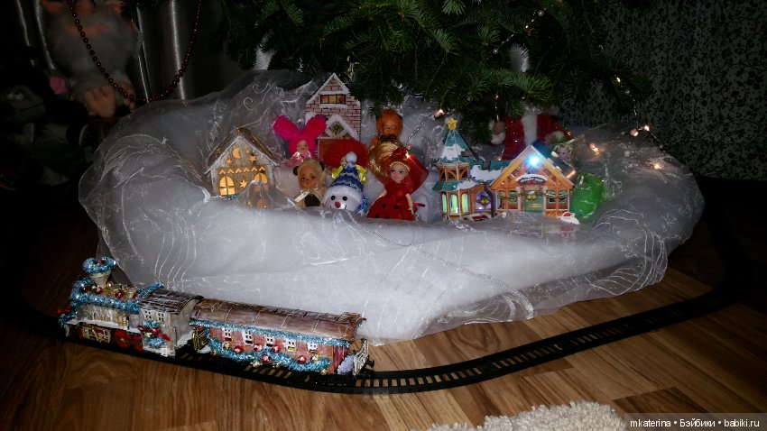 Салон красоты для старой куклы. Часть №4 - Новогодняя