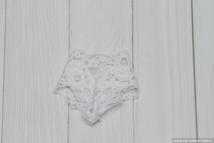 Мастер-класс "Кружевные трусики для куклы Паола Рейна" (фото 6)