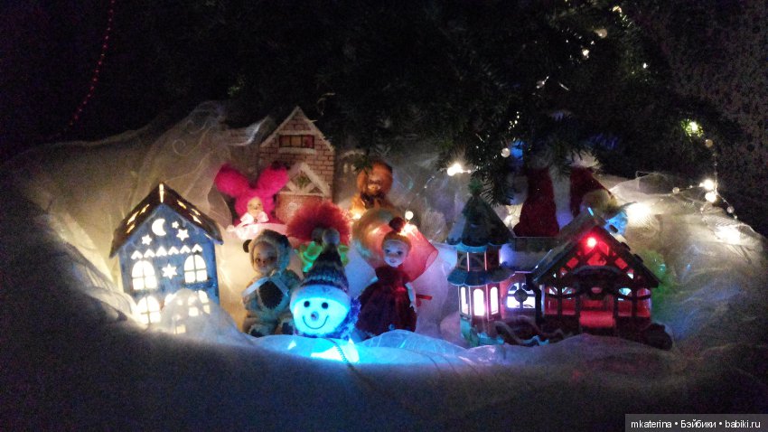 Салон красоты для старой куклы. Часть №4 - Новогодняя