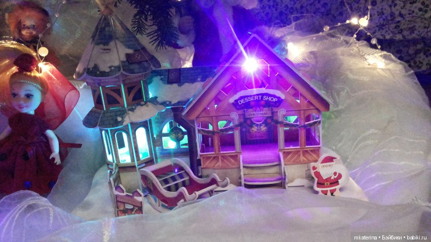 Салон красоты для старой куклы. Часть №4 - Новогодняя