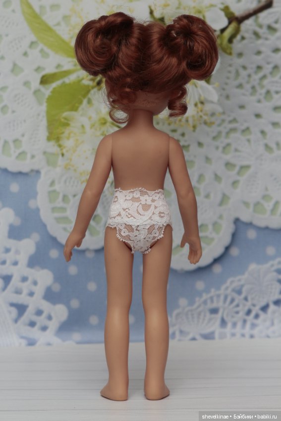 Мастер-класс "Кружевные трусики для куклы Паола Рейна" (фото 2)