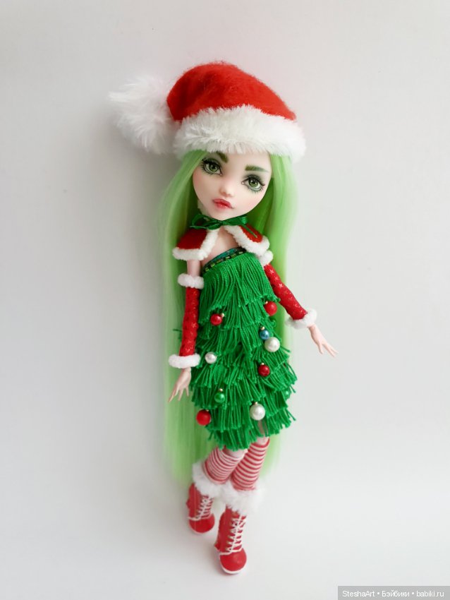 С Новым годом! Мой ООАК и моя Елочка (фото 2)