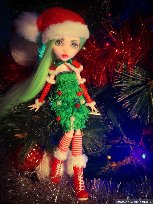 С Новым годом! Мой ООАК и моя Елочка (фото 6)