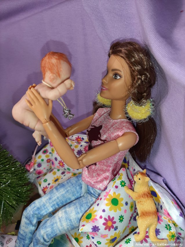 Немного милых фото — Авторские миниатюрные куклы: лепка (фото 2)