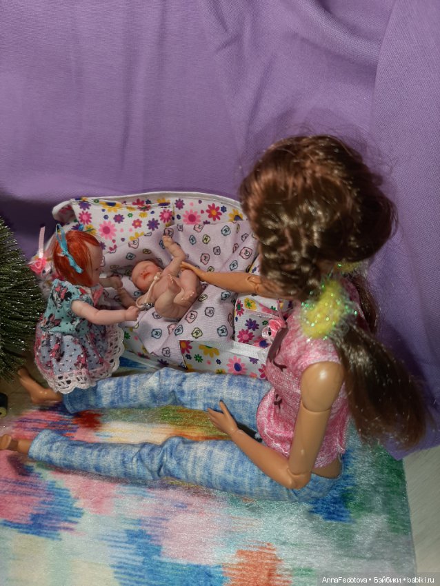 Немного милых фото — Авторские миниатюрные куклы: лепка (фото 9)