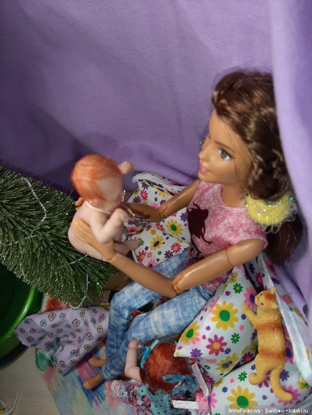 Немного милых фото — Авторские миниатюрные куклы: лепка (фото 6)