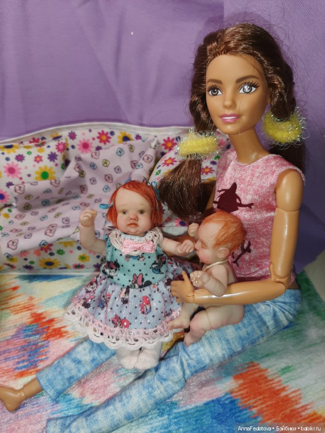 Немного милых фото — Авторские миниатюрные куклы: лепка