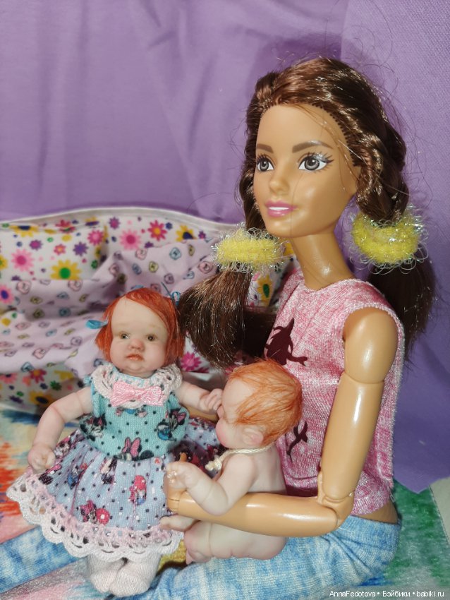 Немного милых фото — Авторские миниатюрные куклы: лепка (фото 7)