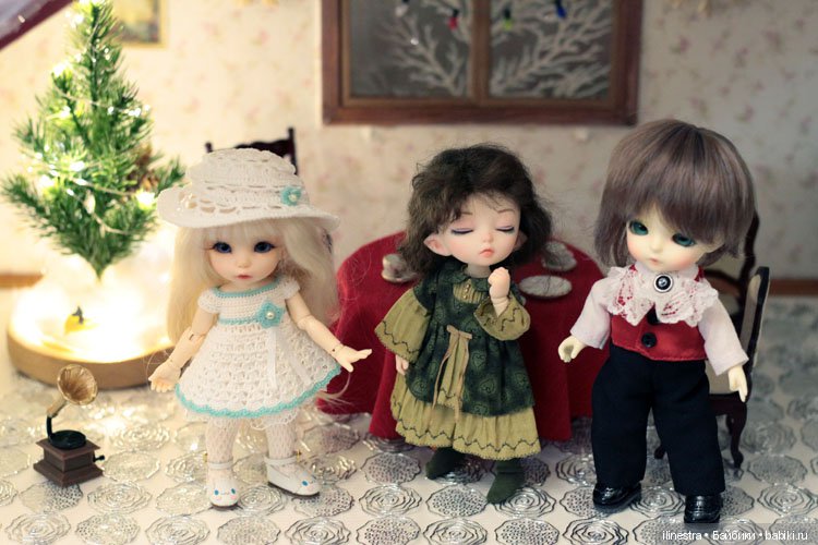 Новогодний вечер — Фотоистории с куклами BJD (БЖД): сериалы