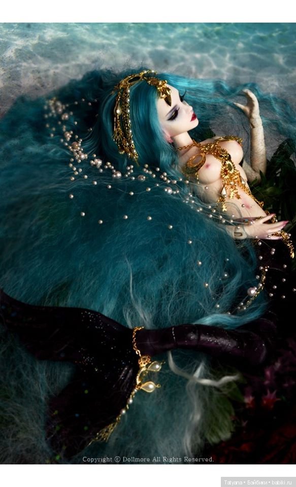 Dollmore - Mystic Doll - Amethyst Cave Mermaid; Tara (фото 4)
