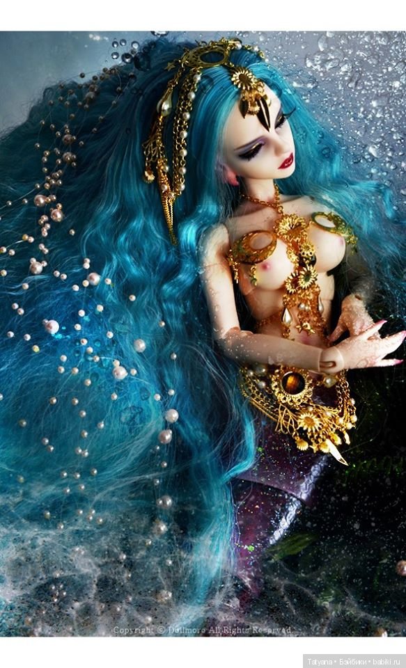Dollmore - Mystic Doll - Amethyst Cave Mermaid; Tara (фото 6)