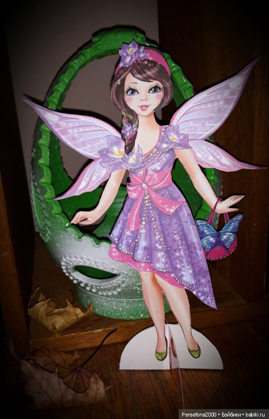 Бумажная ностальгия по детству. Знакомьтесь: Айлиша Миллиган, Фея Дремучего Леса