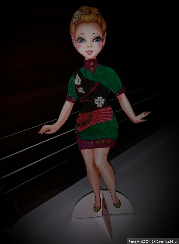 Бумажная ностальгия по детству. Знакомьтесь: Айлиша Миллиган, Фея Дремучего Леса