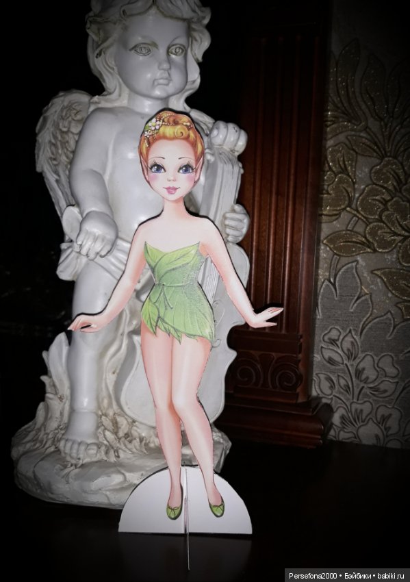 Бумажная ностальгия по детству. Знакомьтесь: Айлиша Миллиган, Фея Дремучего Леса (фото 6)