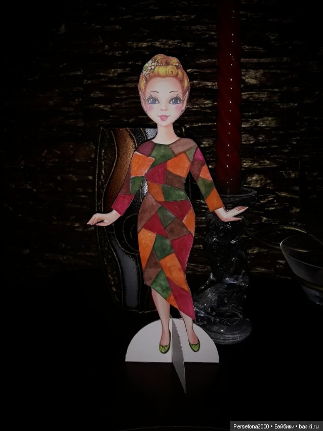 Бумажная ностальгия по детству. Знакомьтесь: Айлиша Миллиган, Фея Дремучего Леса (фото 9)