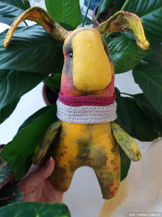 Чердачный заяц — Авторские текстильные куклы: Вальдорфские