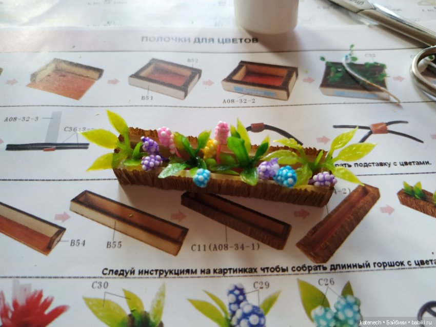 Кукольный домик из китайского набора типа "Сделай сам"