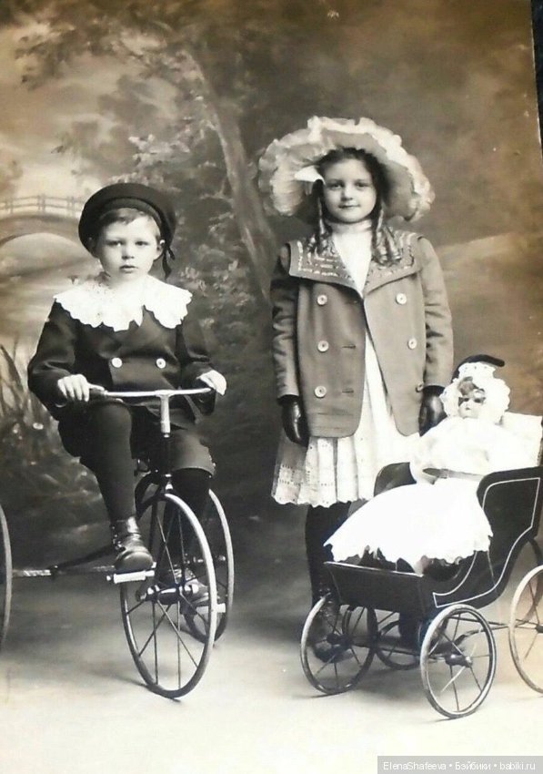 Как хочется заглянуть в прошлое своих антикварных кукол.....А Вам (фото 5)