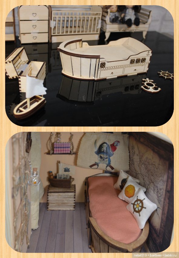 Комнатка для малыша — Мебель для кукол и домиков: фото