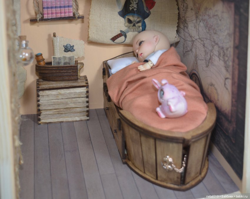 Комнатка для малыша — Мебель для кукол и домиков: фото (фото 6)