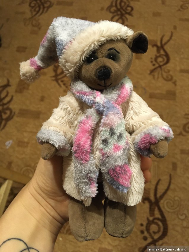 Рождественский медведик — Домашние фото авторских игрушек: Тедди (фото 5)