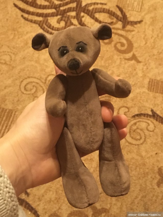 Рождественский медведик — Домашние фото авторских игрушек: Тедди