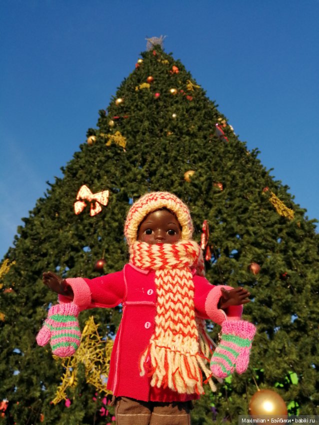 С Новым годом! Негритенок СССР