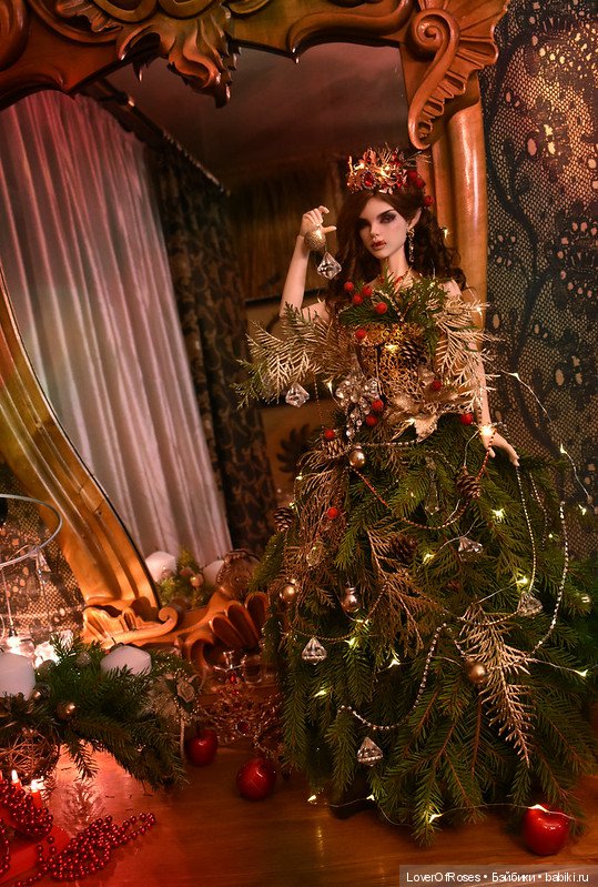 Новогодняя ёлочка — Фотоистории с куклами BJD (БЖД): сериалы