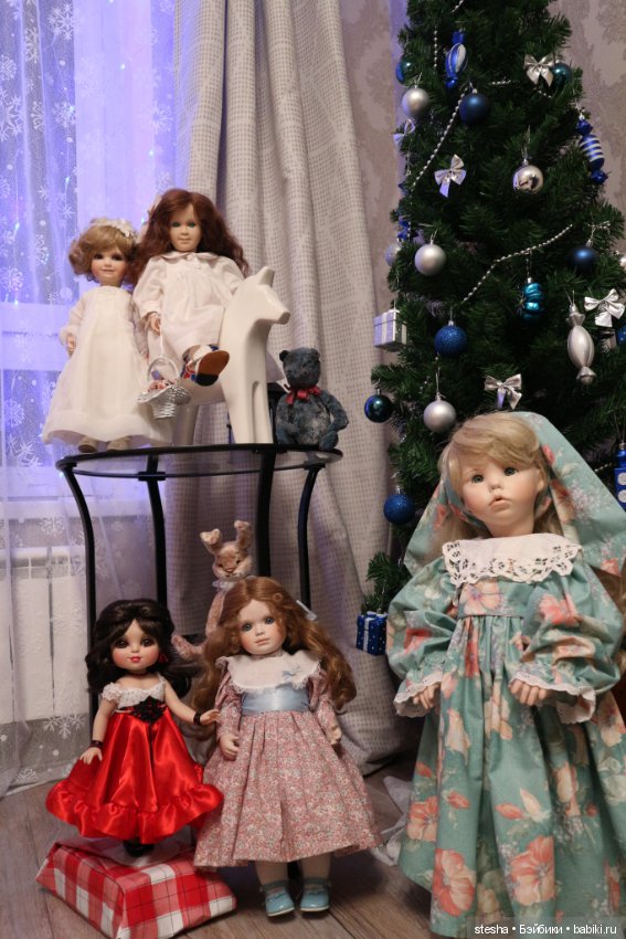 Поздравляем с Рождеством — Домашние коллекции кукол: фото собраний (фото 3)