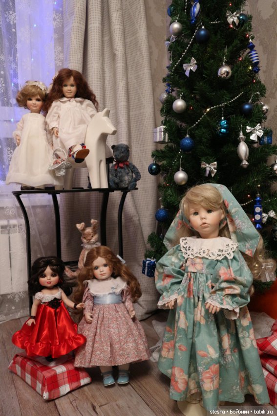 Поздравляем с Рождеством — Домашние коллекции кукол: фото собраний