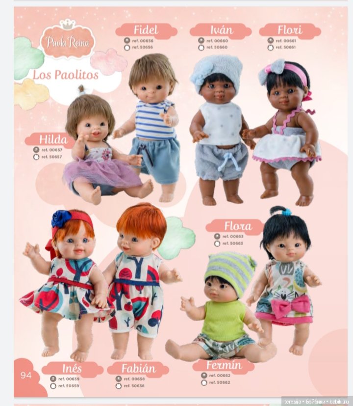 Каталог Паола Рейна 2020 — Куклы Paola Reina (Паола Рейна): новинки