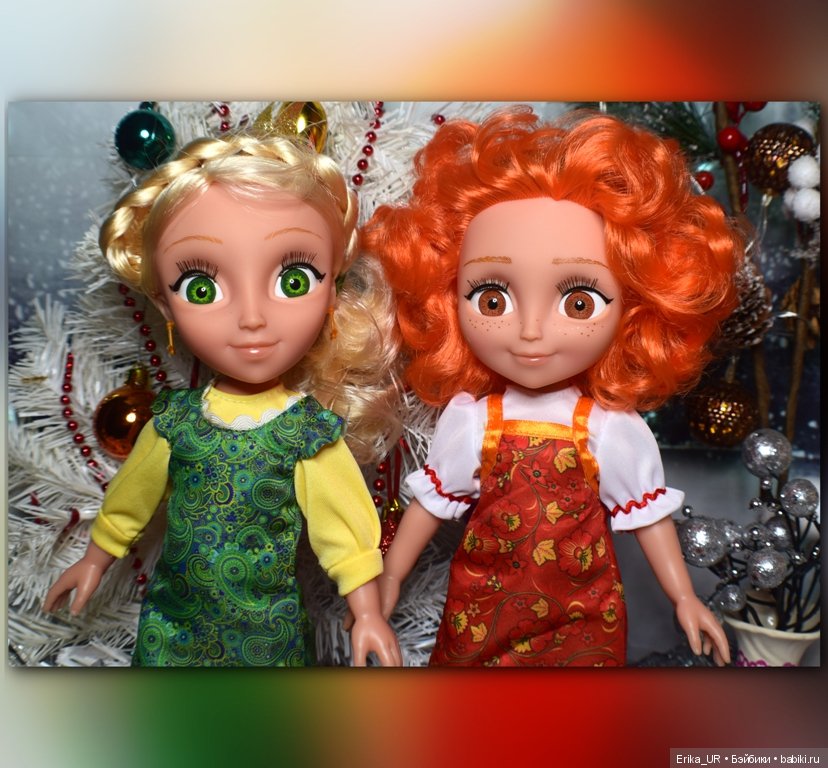 Героини мультфильма "Царевны" СТС (32 см)