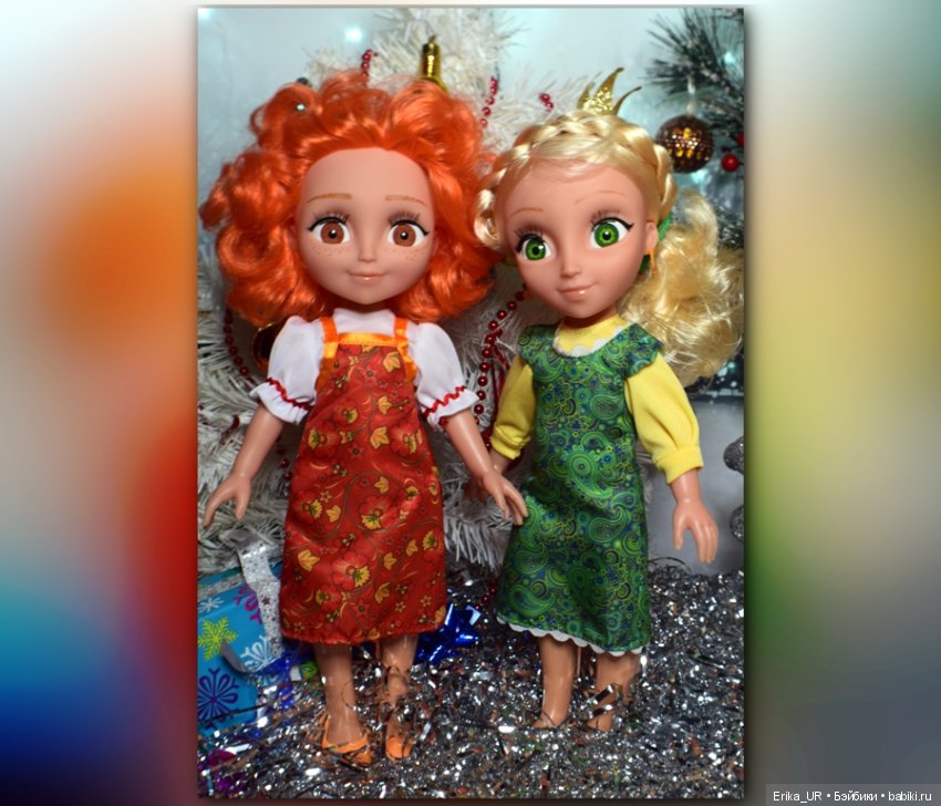 Героини мультфильма "Царевны" СТС (32 см)