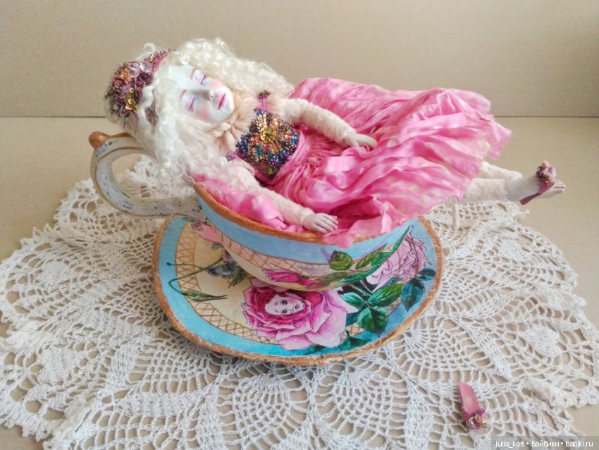Мышка Сонечка — Лепка авторских кукол: полимерная глина