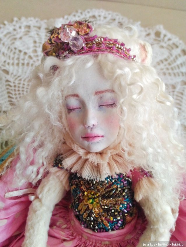 Мышка Сонечка — Лепка авторских кукол: полимерная глина (фото 8)