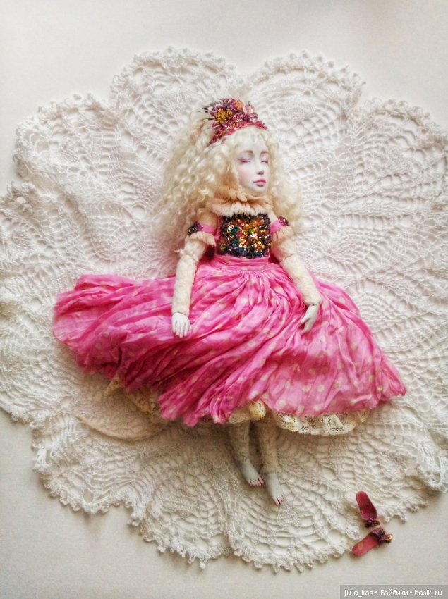 Мышка Сонечка — Лепка авторских кукол: полимерная глина